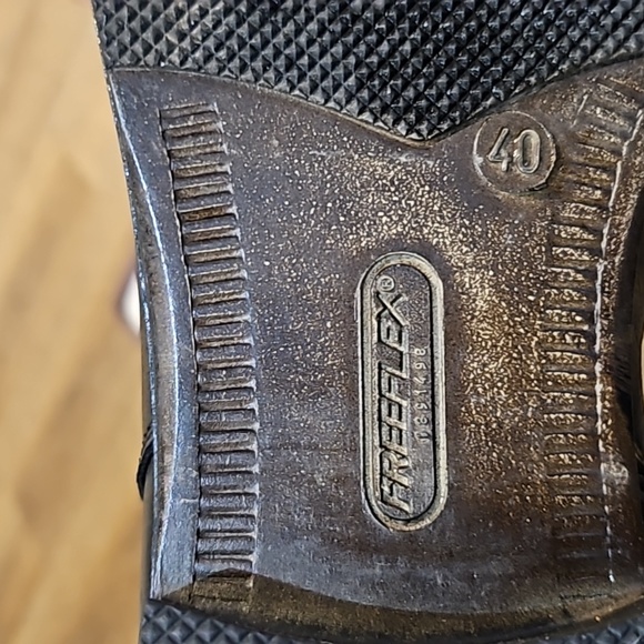 Dune 2 tone leather knee high boots - Picture 4 of 7